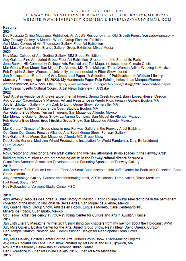 BeverlySkyJune2024 Resume